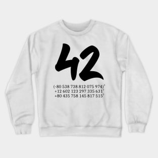 42 in cubes Crewneck Sweatshirt